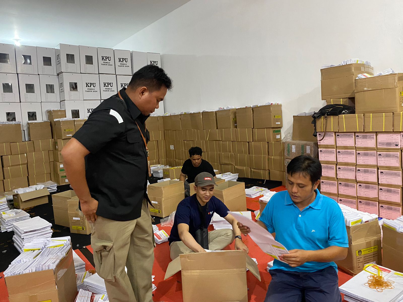 Pensortiran Surat Suara Rusak 