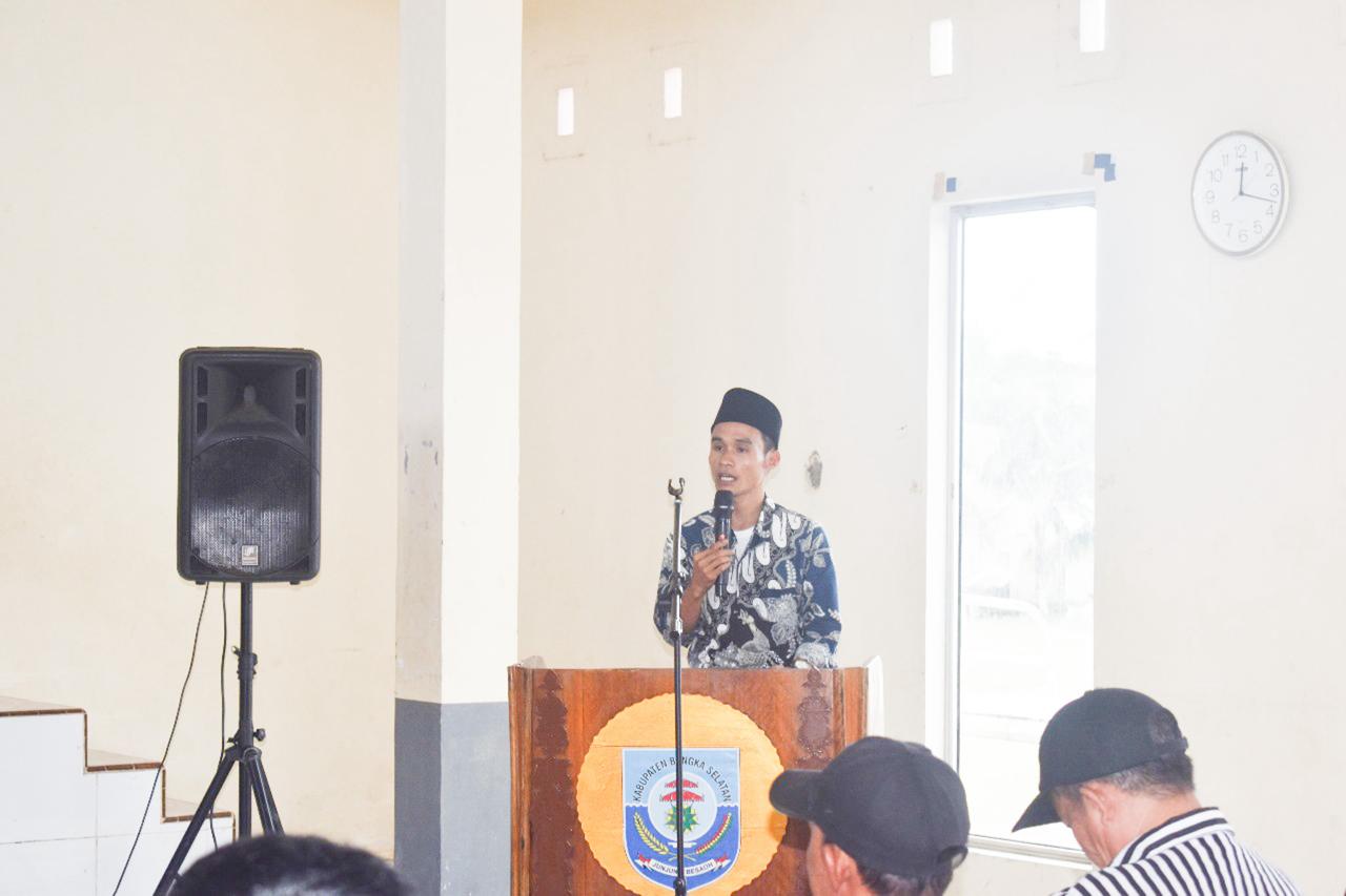 Kordiv Hukum Pencegahan Parmas dan Humas Bawaslu Bangka Selatan Bapak Sabihis