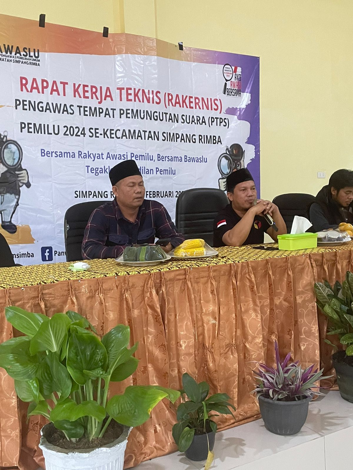 Rakernis Pengawas TPS Kecamatan Simpang Rimba