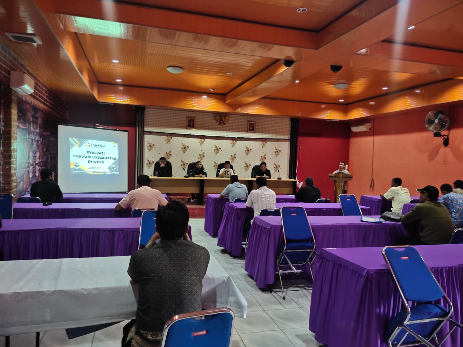 Seleksi Evaluasi Exsiting Panwaslu Kecamatan Bawaslu Kabupaten Bangka Selatan 