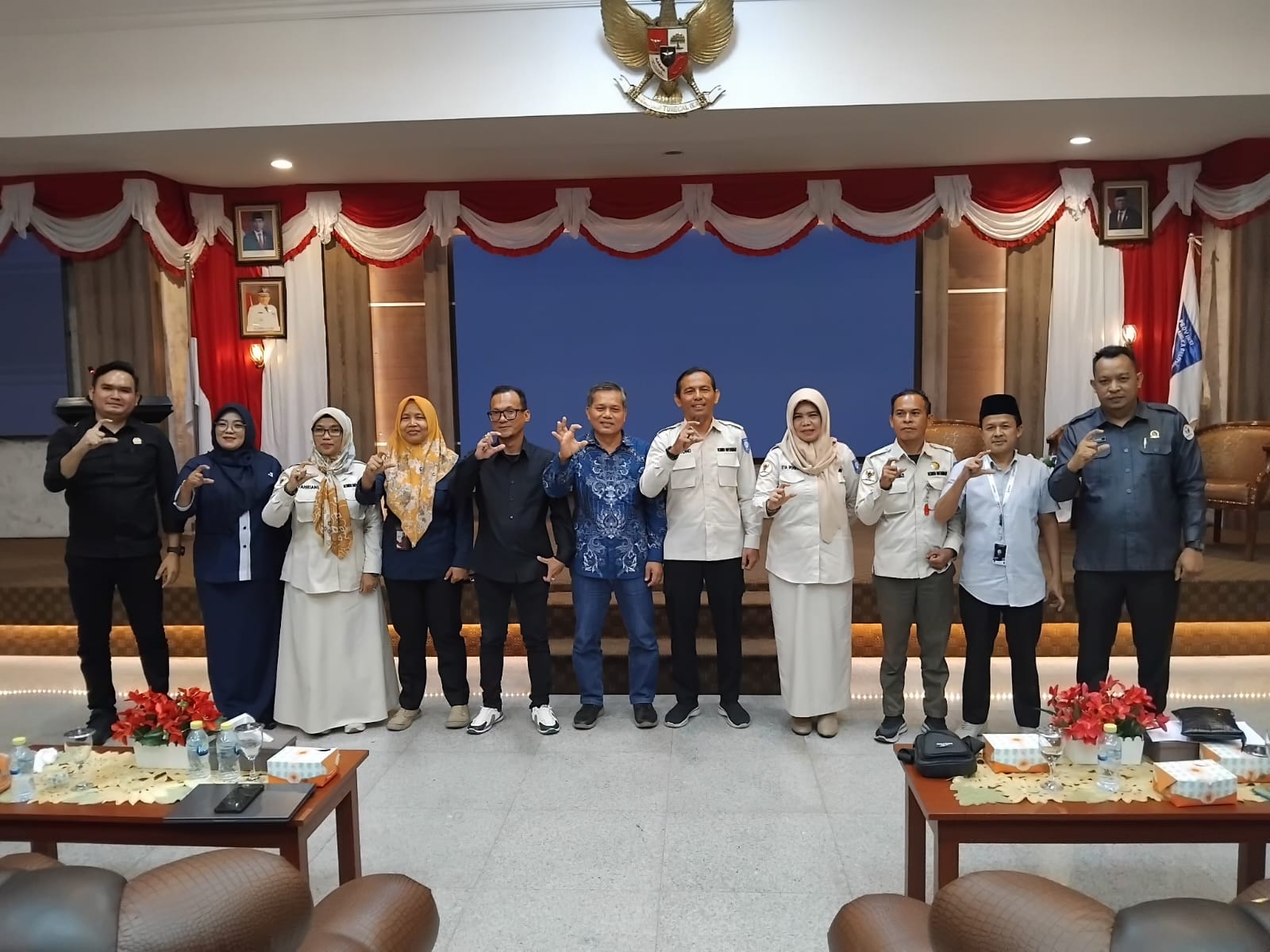 Ketua Bawaslu Bangka Selatan Hadiri Sosialisasi Monitoring dan Evaluasi Keterbukaan Informasi Badan Publik Tahun 2024 di Kantor Gubernur Kep. Bangka Belitung