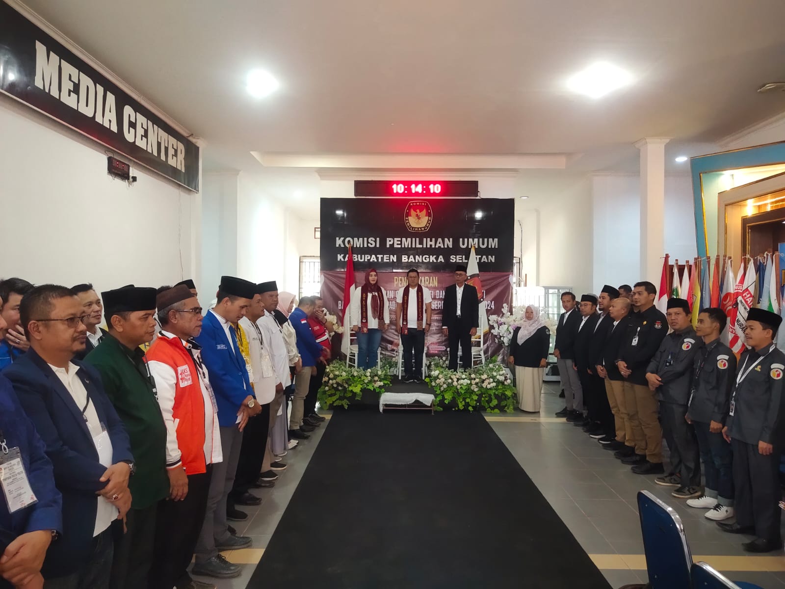 Bawaslu Bangka Selatan Amankan Hari Kedua Pendaftaran Pemilihan Bupati dan Wakil Bupati 2024