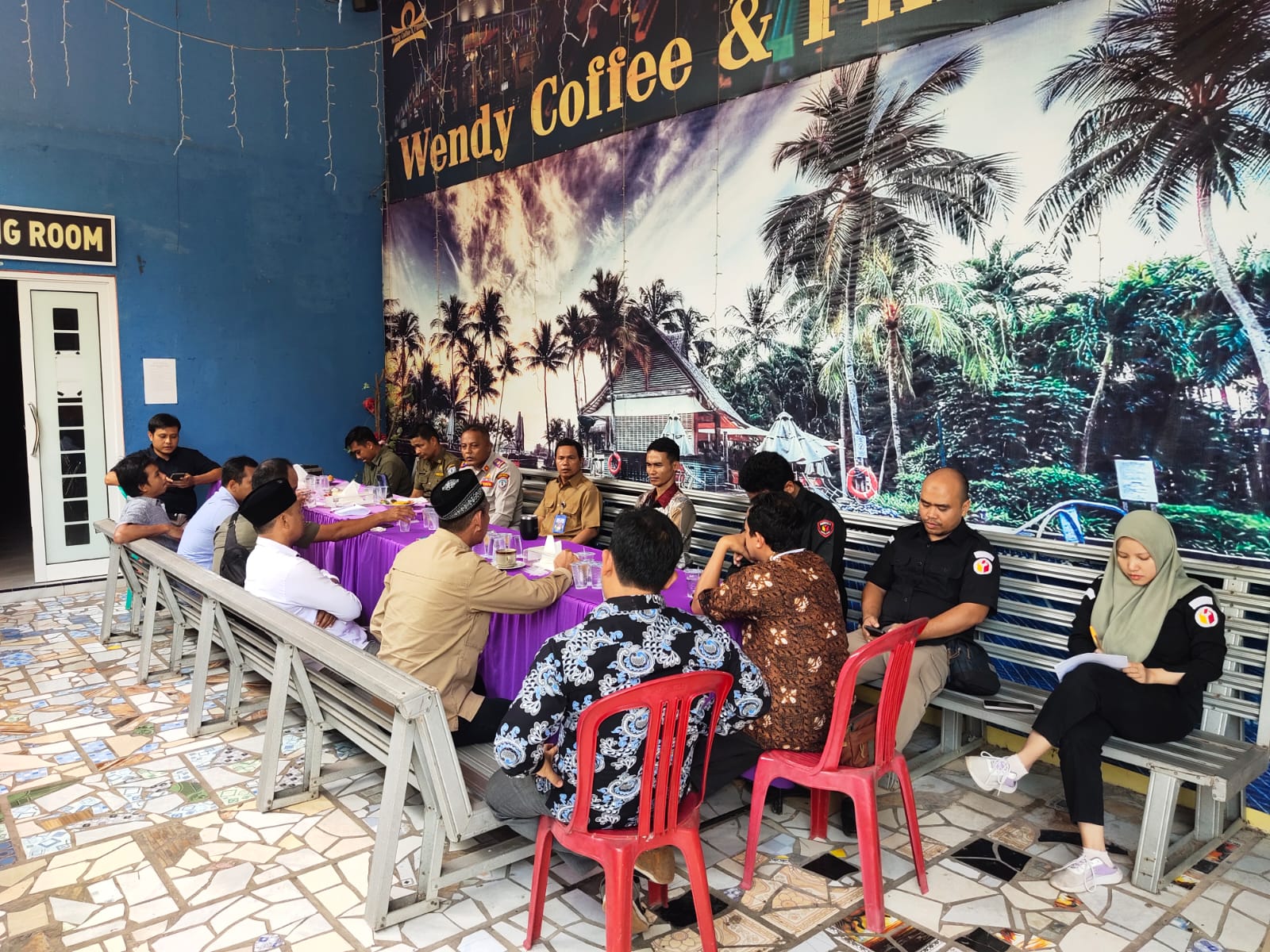 Bawaslu Bangka Selatan Gelar Coffee Morning Bersama Polres, KPU, dan Dishub: Dorong Pilkada Damai 2024