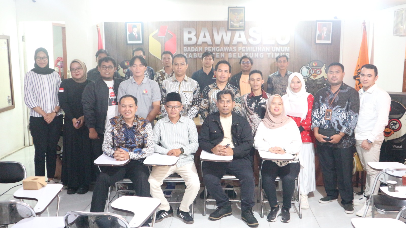 Perkuat Sinergi Komunikasi Publik, Bawaslu Bangka Selatan Hadiri Evaluasi Kehumasan di Belitung Timur