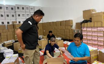 Pensortiran Surat Suara Rusak 