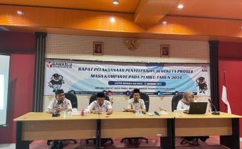 Rapat Pelaksanaan Penyelesaian Sengketa Proses Masa Kampanye Pada Pemilu Tahun 2024