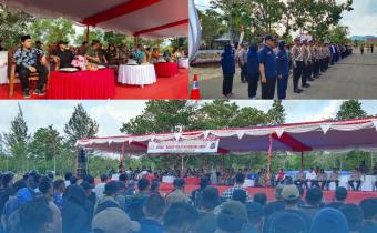 Bawaslu Bangka Selatan Hadiri Simulasi Sispamkota Operasi "Mantap Praja Menumbing 2024" di Polres Bangka Selatan