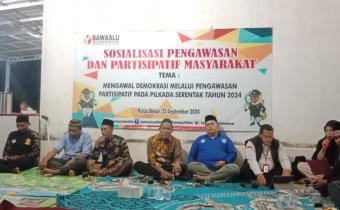 Panaskan Suhu Politik! Bawaslu Bangka Selatan Ajak Warga Pulau Besar Aktif Awasi Pemilu Serentak 2024