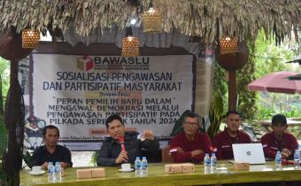 "Bawaslu Bangka Selatan Gelar Sosialisasi: Tingkatkan Peran Pemilih Baru dalam Pengawasan Partisipatif Pilkada 2024